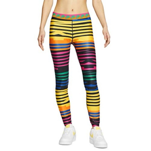 Nike Watermelon Leggings Size S - Picture 1 of 11